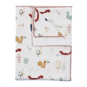 Bebitof Sincap Pazen Bebek Battaniyesi 90x90 Cm 95064 Beyaz
