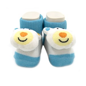 Mini Damla Oyuncaklı Bebek Çorabı 42425 Turkuaz