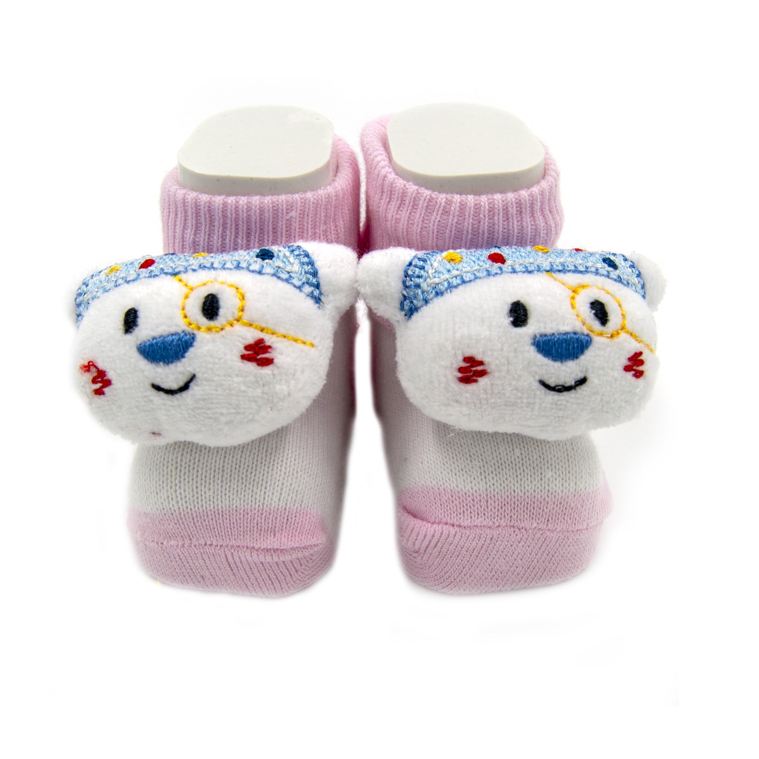 Mini Damla Oyuncaklı Bebek Çorabı 42425 Pembe