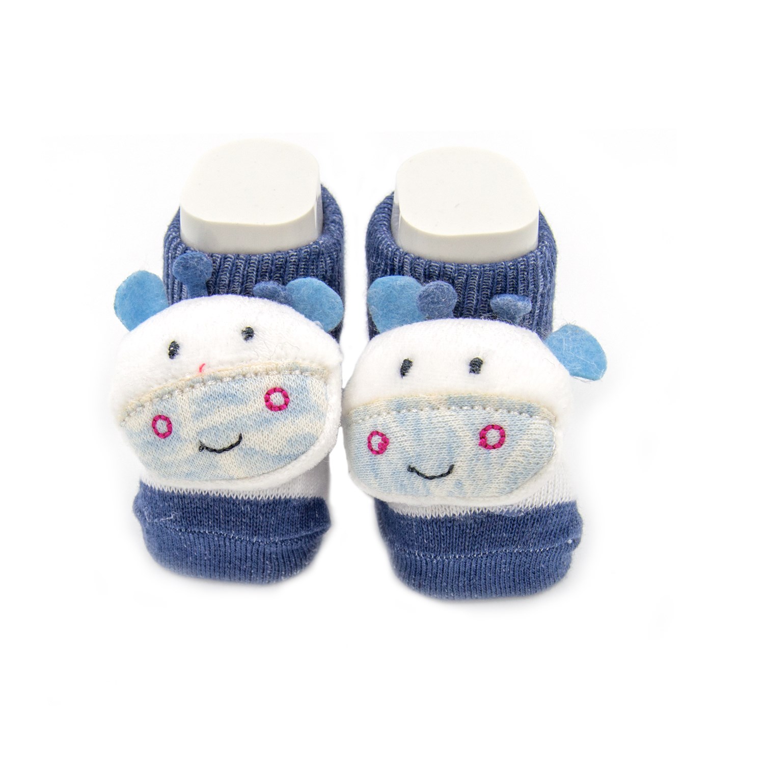 Mini Damla Oyuncaklı Bebek Çorabı 42425 Lacivert