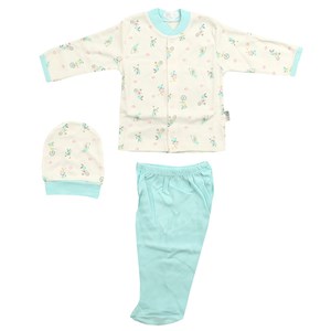 Sebi Bebe Bisikletli Bebek Pijama Takımı 2261 Mint