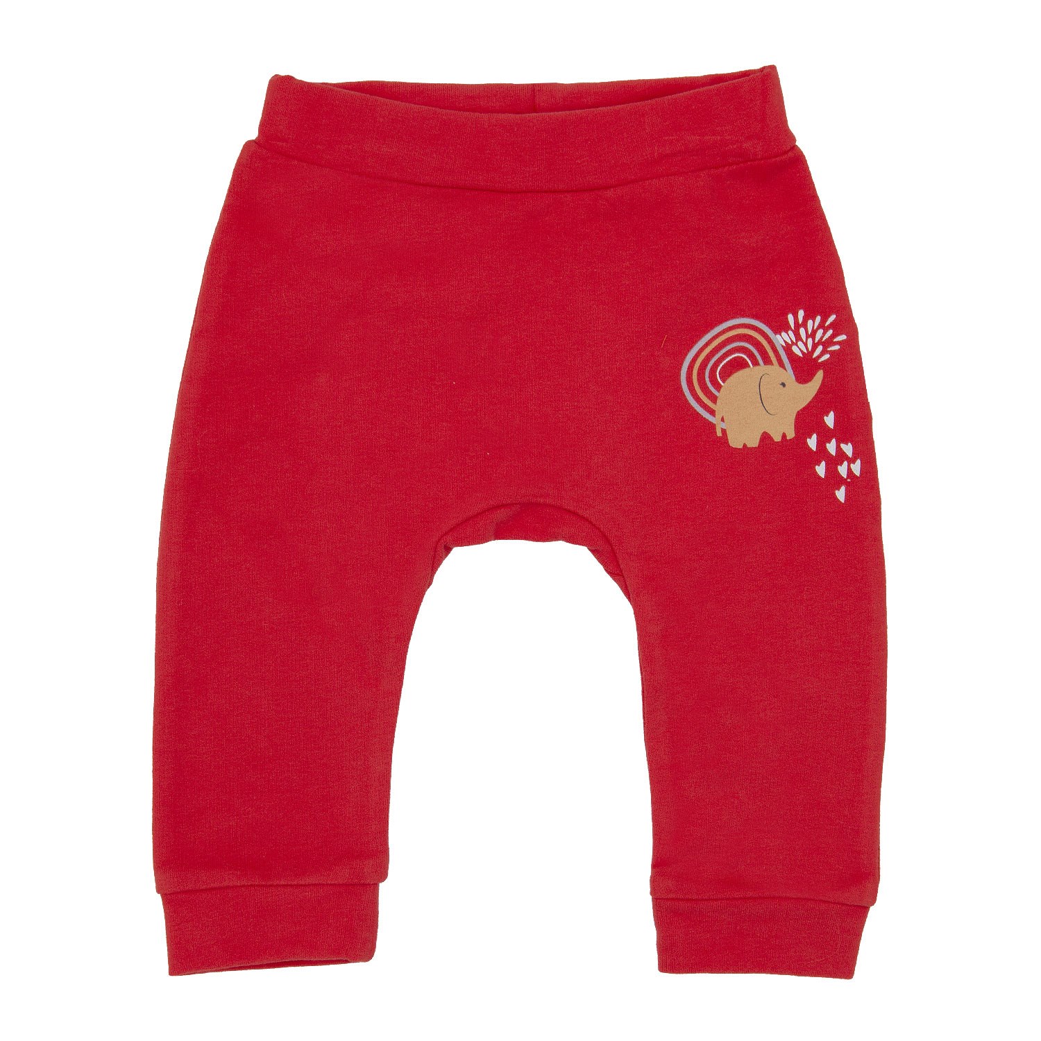 Biorganic Natural Circus Patiksiz Bebek Pantolonu 57682 Nar Çiçeği