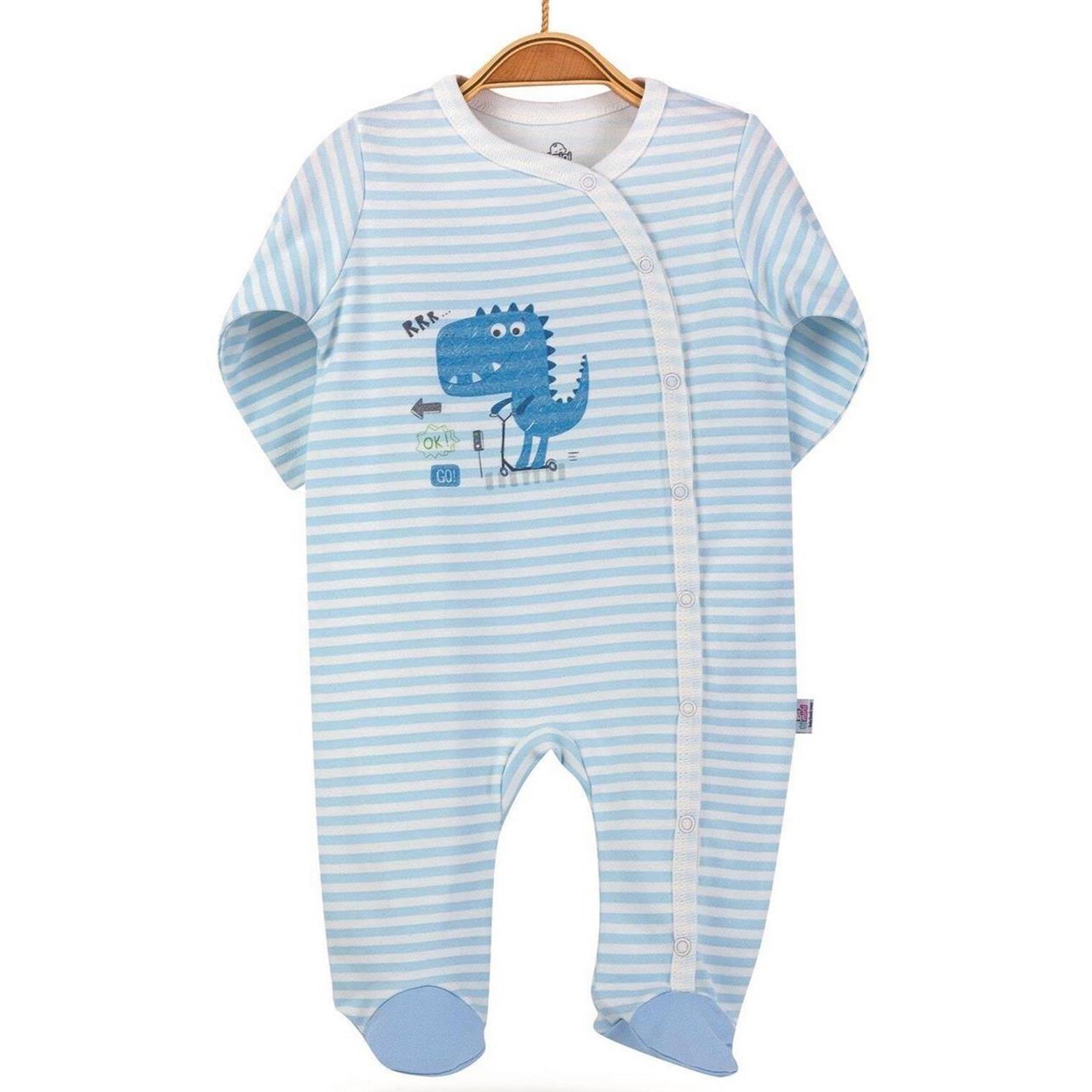Bimini Blue Dino Bebek Tulumu 60503 Mavi