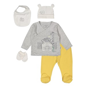 Tongs Baby Zoo 5'li Hastane Çıkışı Seti 2965 Sarı