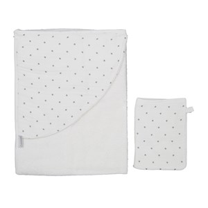 Caramell Örme Bebek Havlusu 82x90 Cm 5731 Ekru