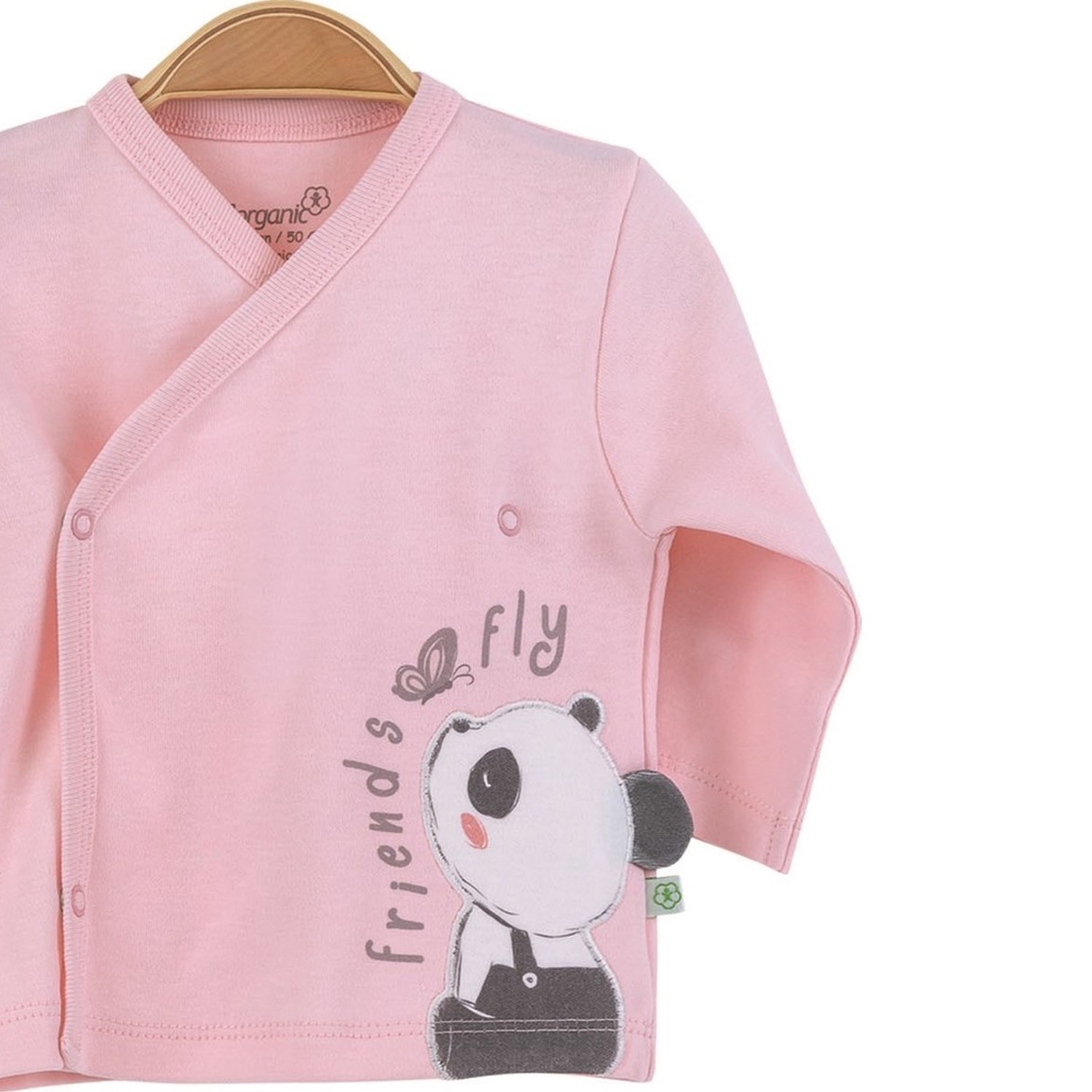 Biorganic Elegant Panda 10'lu Bebek Hastane Çıkış Seti 63179 Somon