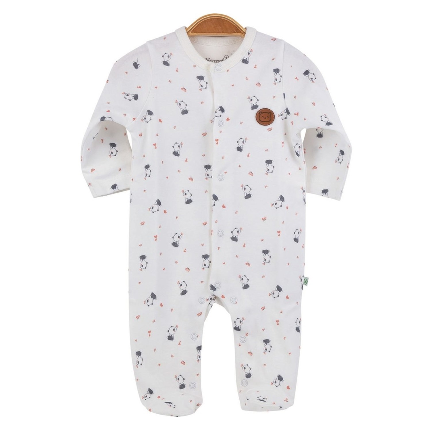 Biorganic Elegant Panda 10'lu Bebek Hastane Çıkış Seti 63179 Somon