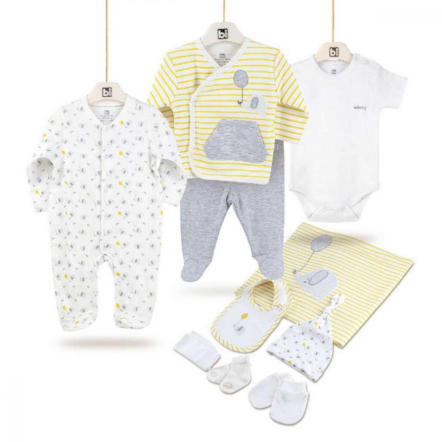 Bibaby Tiny Elephant 10'lu Hastane Çıkış Seti 63159 Karmelanj