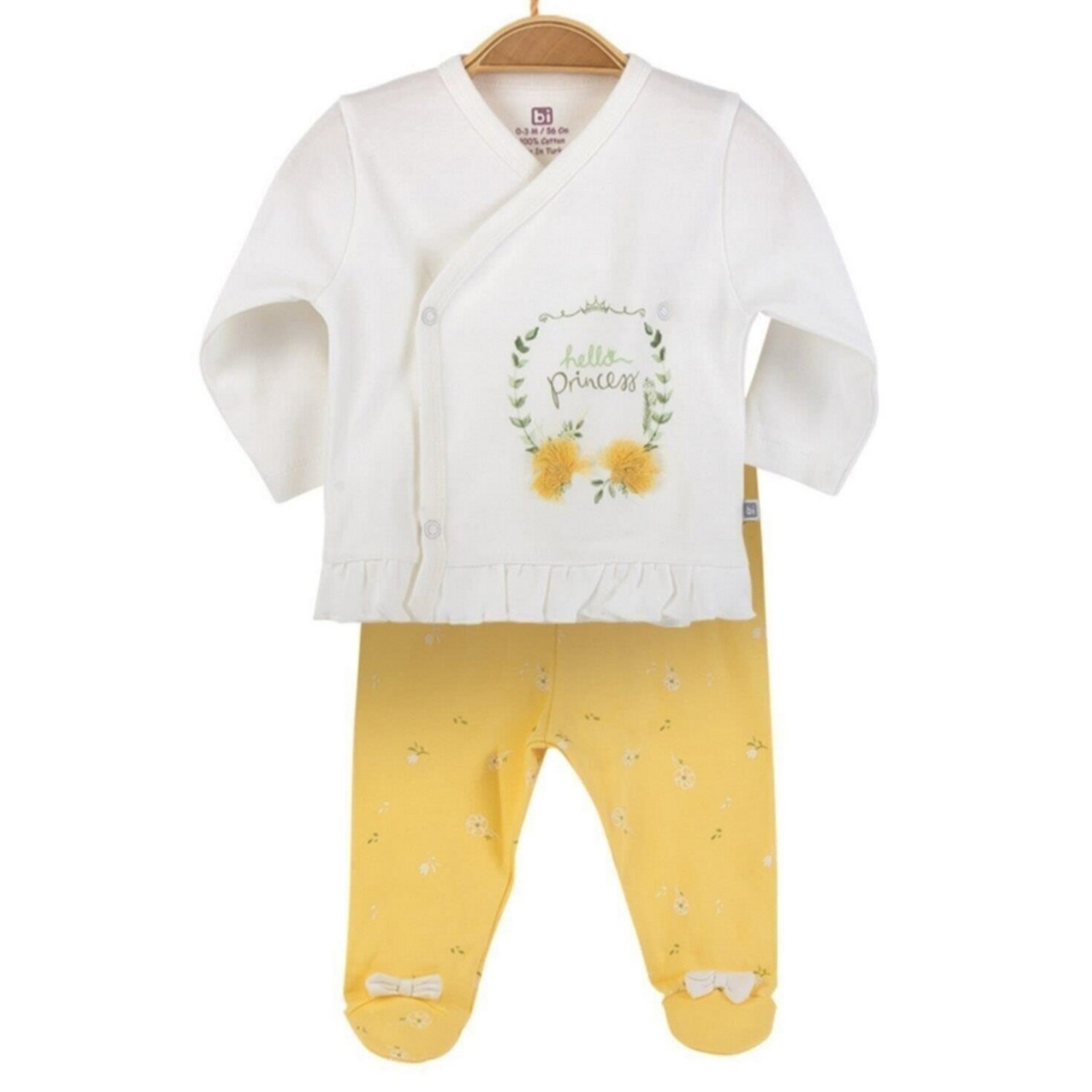 Bibaby Hello Dreams 10'lu Hastane Çıkış Seti 63182 Sarı