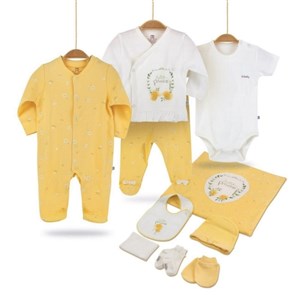 Bibaby Hello Dreams 10'lu Hastane Çıkış Seti 63182 Sarı