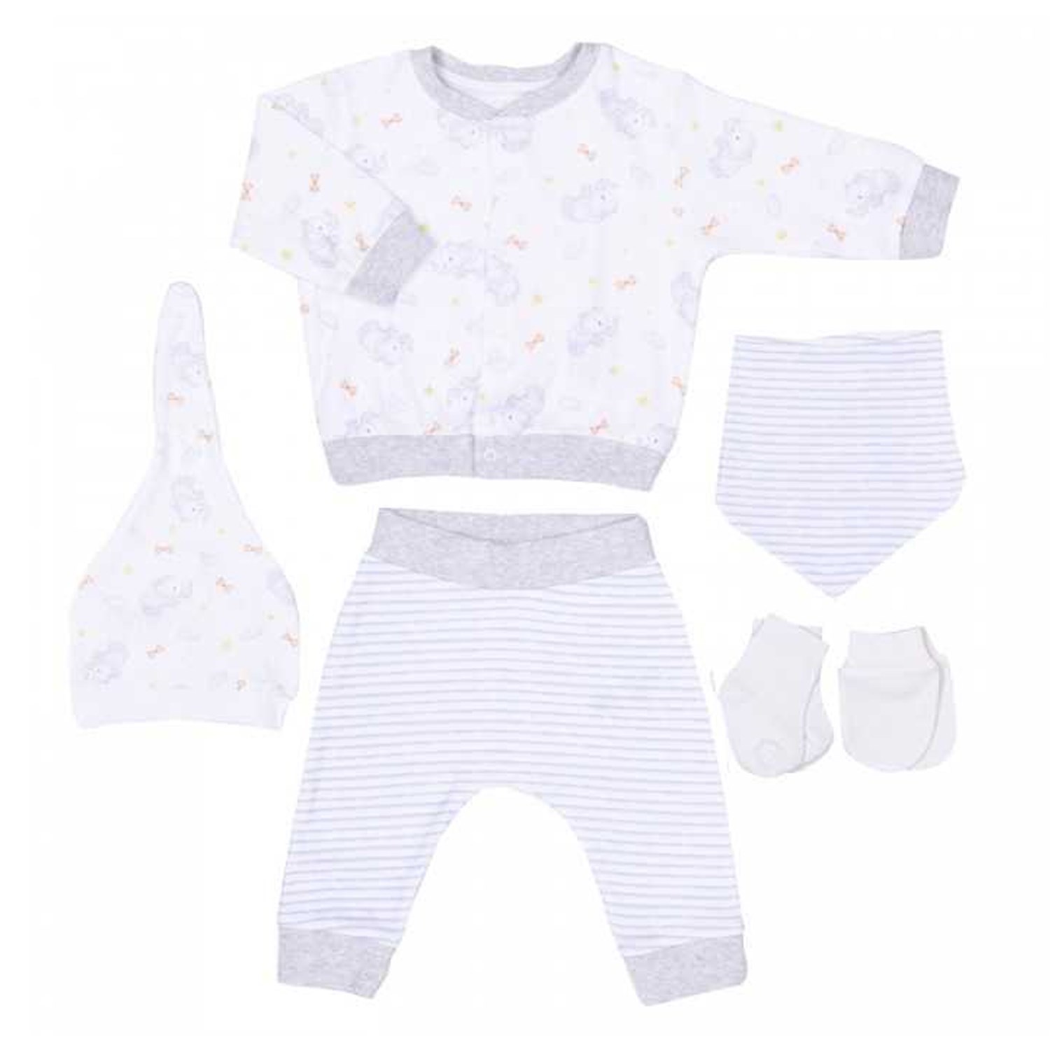 Kitikate Elephant 20'li Bebek Hastane Çıkış Seti 97337 Beyaz