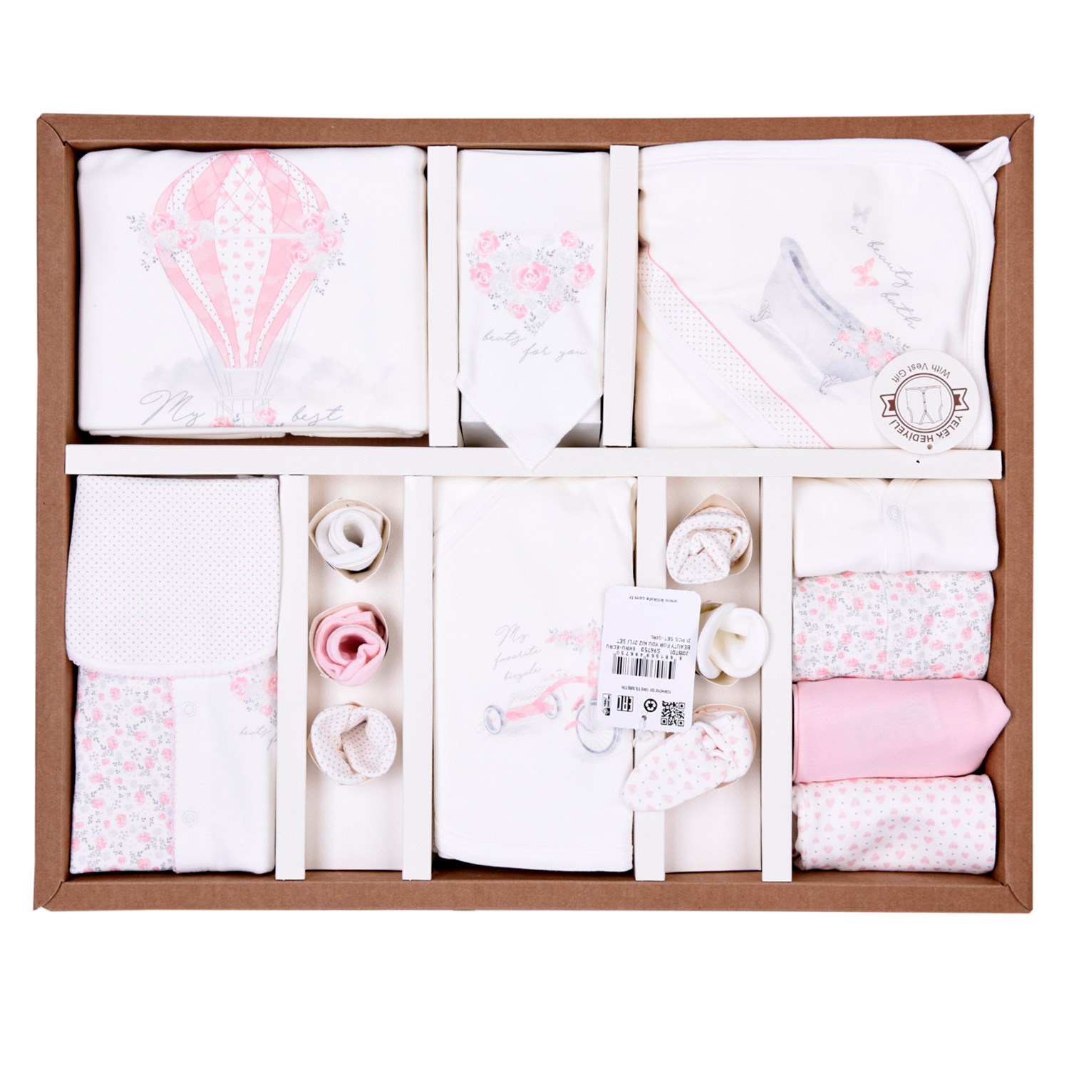 Kitikate Beauty For You 20'li Bebek Hastane Çıkış Seti 96750 Ekru