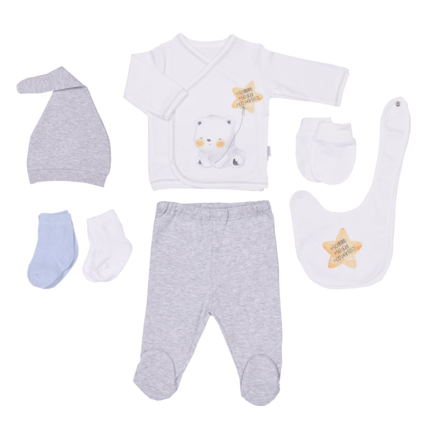 Kitikate Little Friends 10'lu Bebek Hastane Çıkış Seti 79319 Mavi