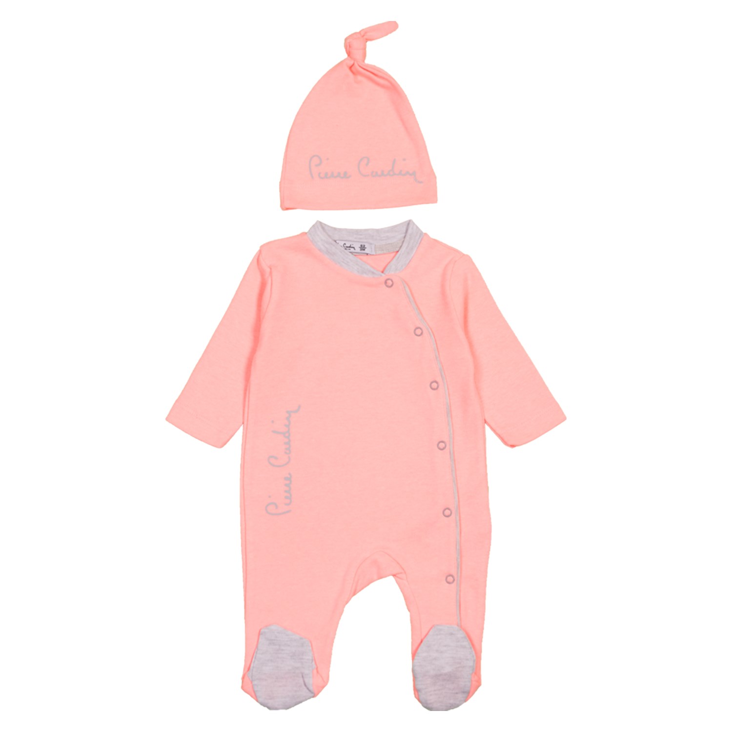 Pierre Cardin Şapkalı Bebek Tulumu 301832 Neon