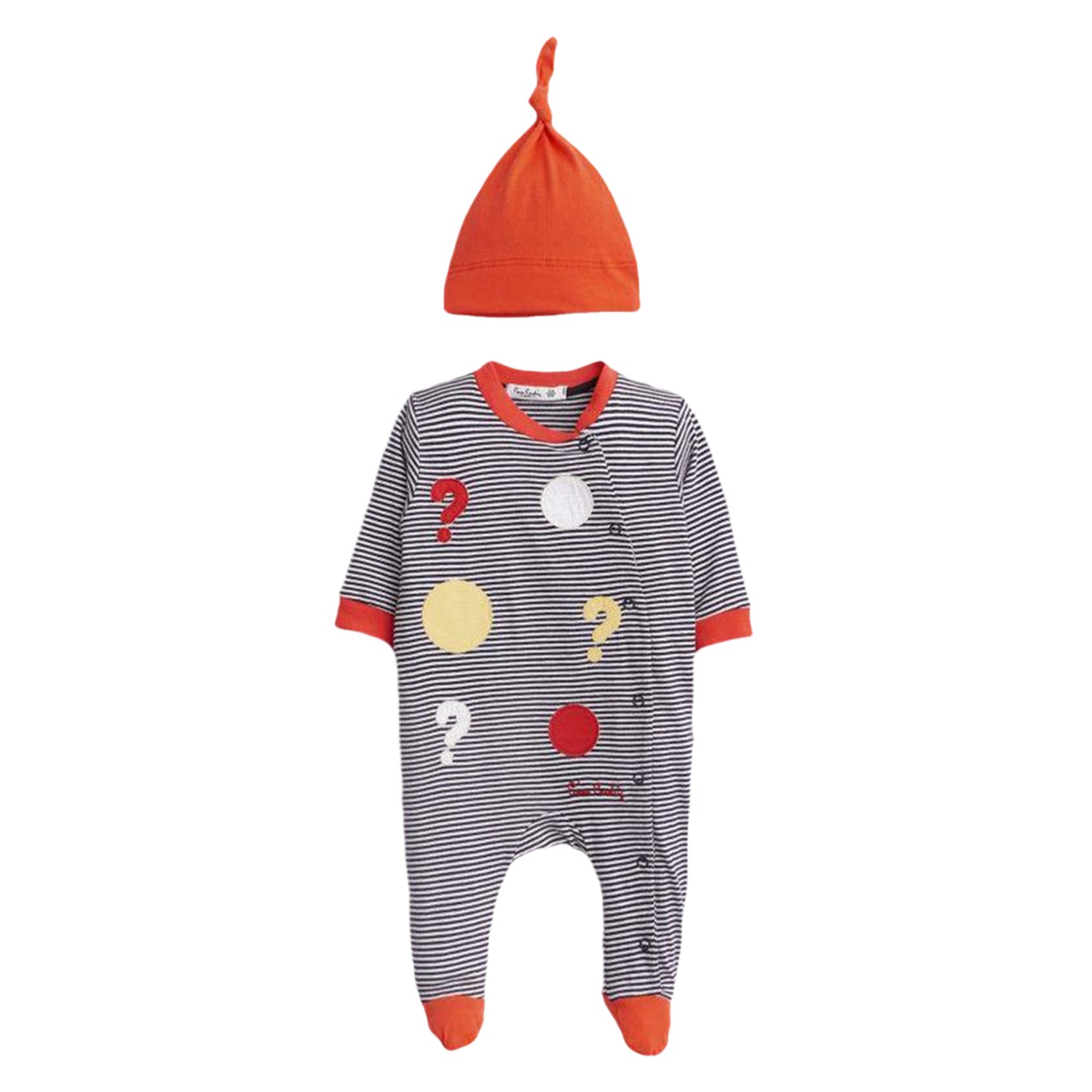 Pierre Cardin Şapkalı Bebek Tulumu 301909 Kırmızı