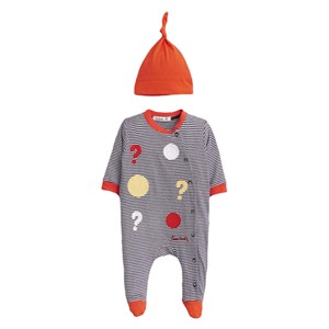 Pierre Cardin Şapkalı Bebek Tulumu 301909 Kırmızı