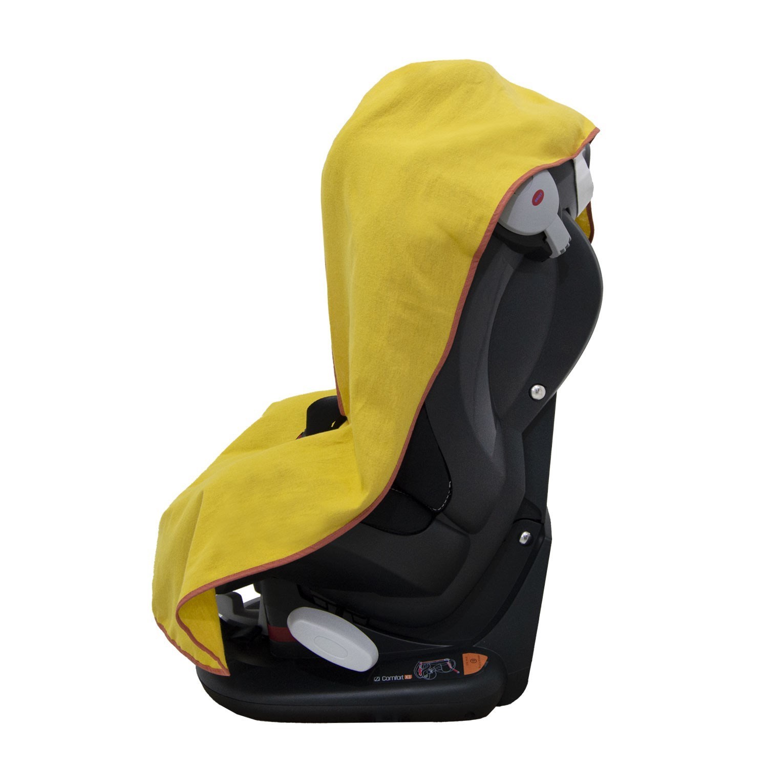 Ezh Bebek Oto Koltuğu Kılıfı Flanel (Pazen) Kumaş 4011 Sarı