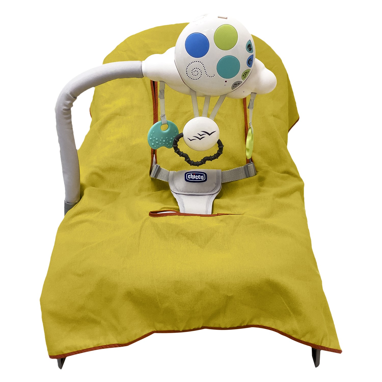 Ezh Bebek Oto Koltuğu Kılıfı Flanel (Pazen) Kumaş 4011 Sarı