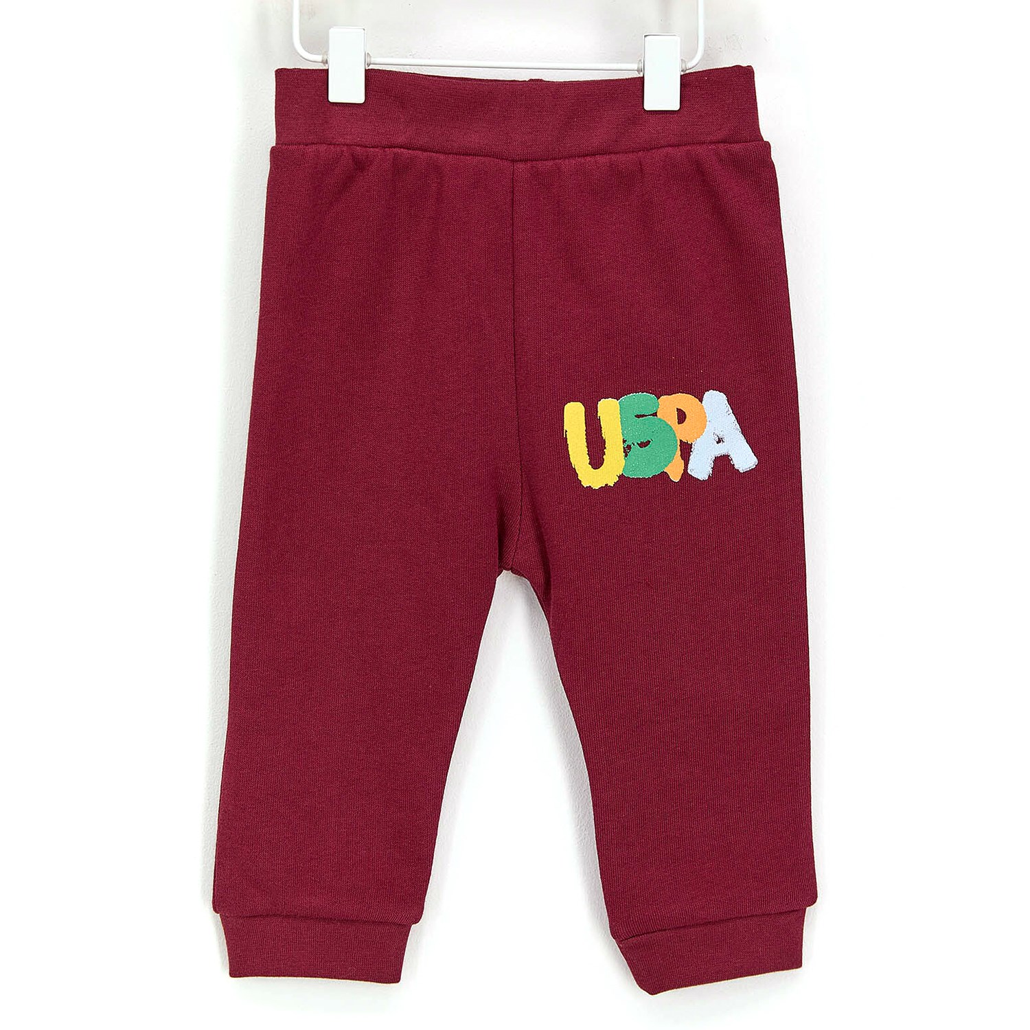 U.S. Polo Assn Uzun Kollu 2'li Bebek Takımı USB495 Bordo
