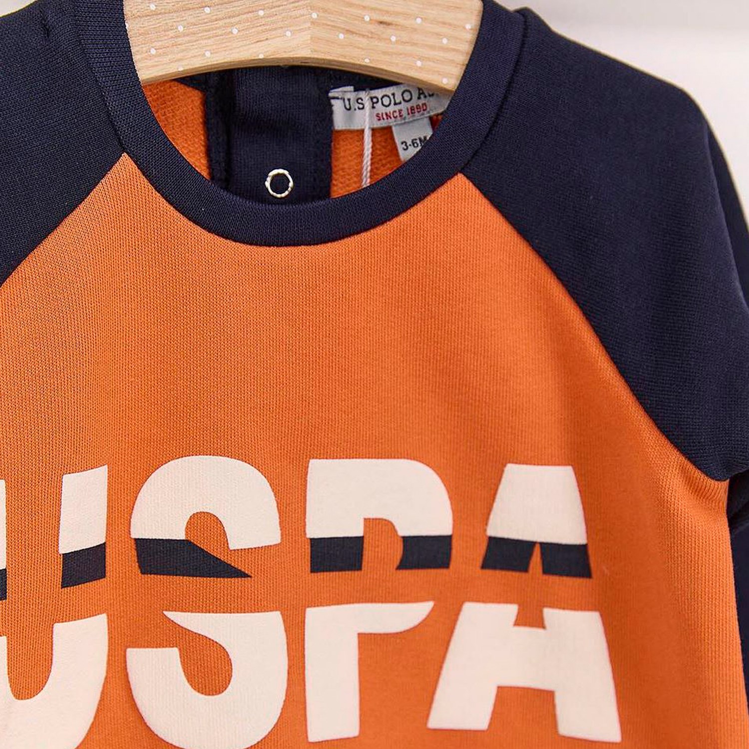 U.S. Polo Assn Uzun Kollu 2'li Bebek Takımı USB501 Lacivert
