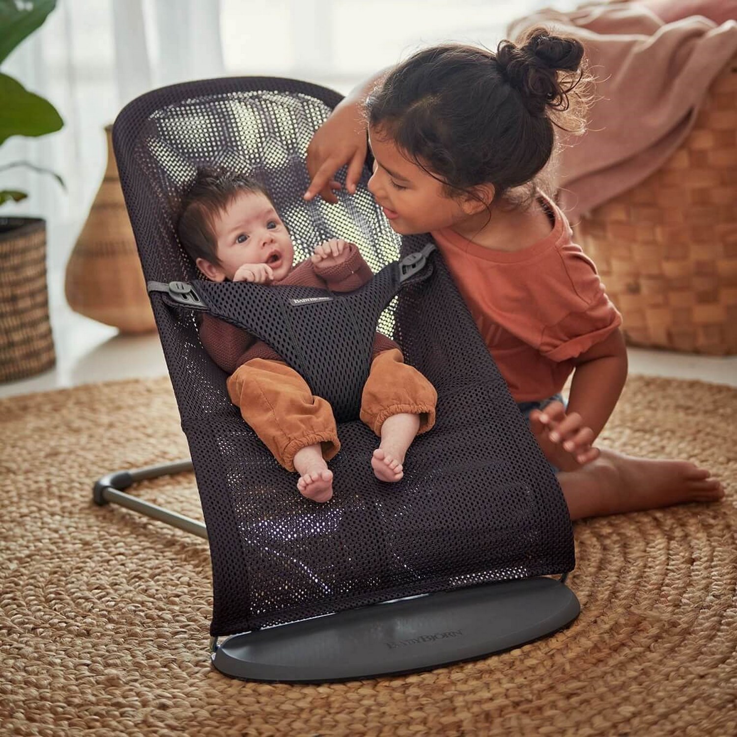 Babybjörn Bliss Ana Kucağı Mesh Oyuncaklı Anthracite
