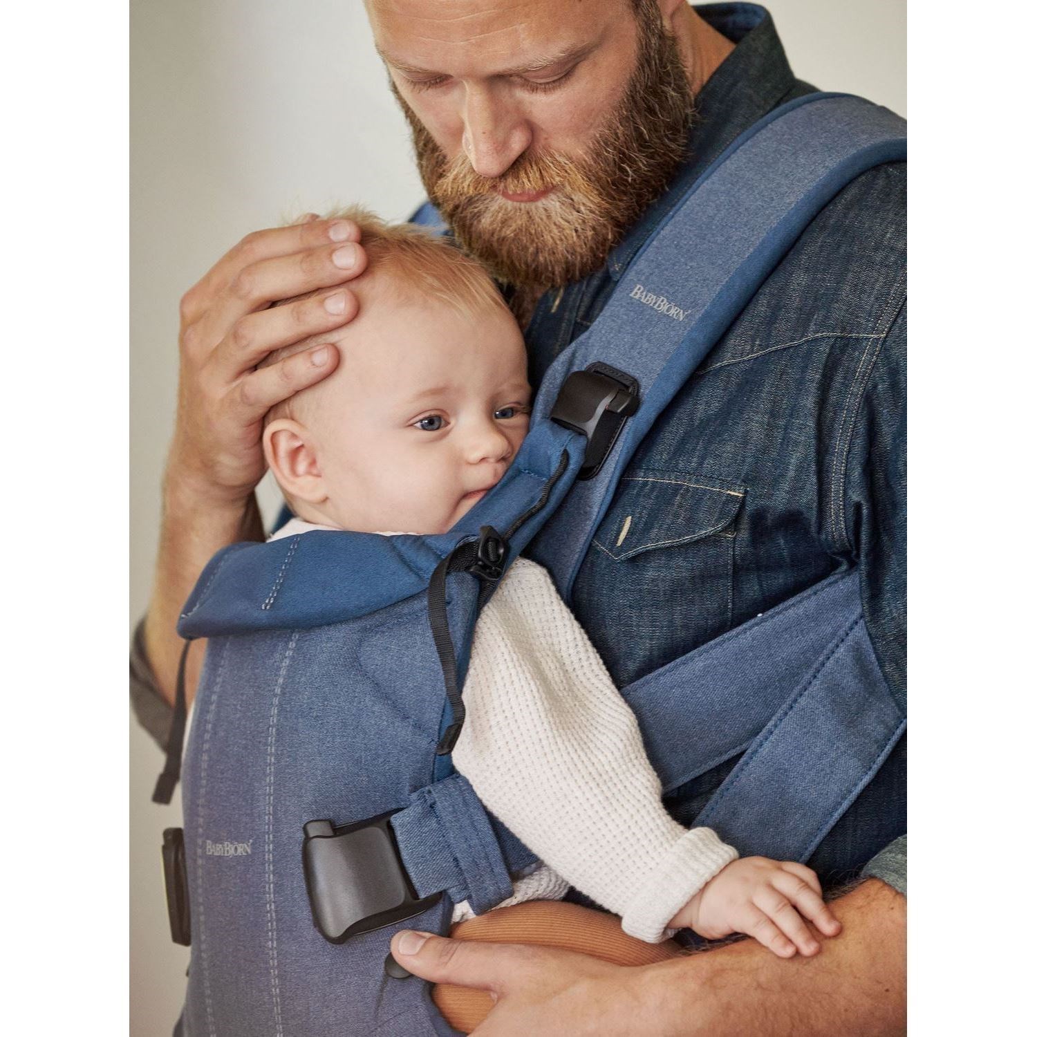 Babybjörn Kanguru One Cotton Mix Midnight Blue