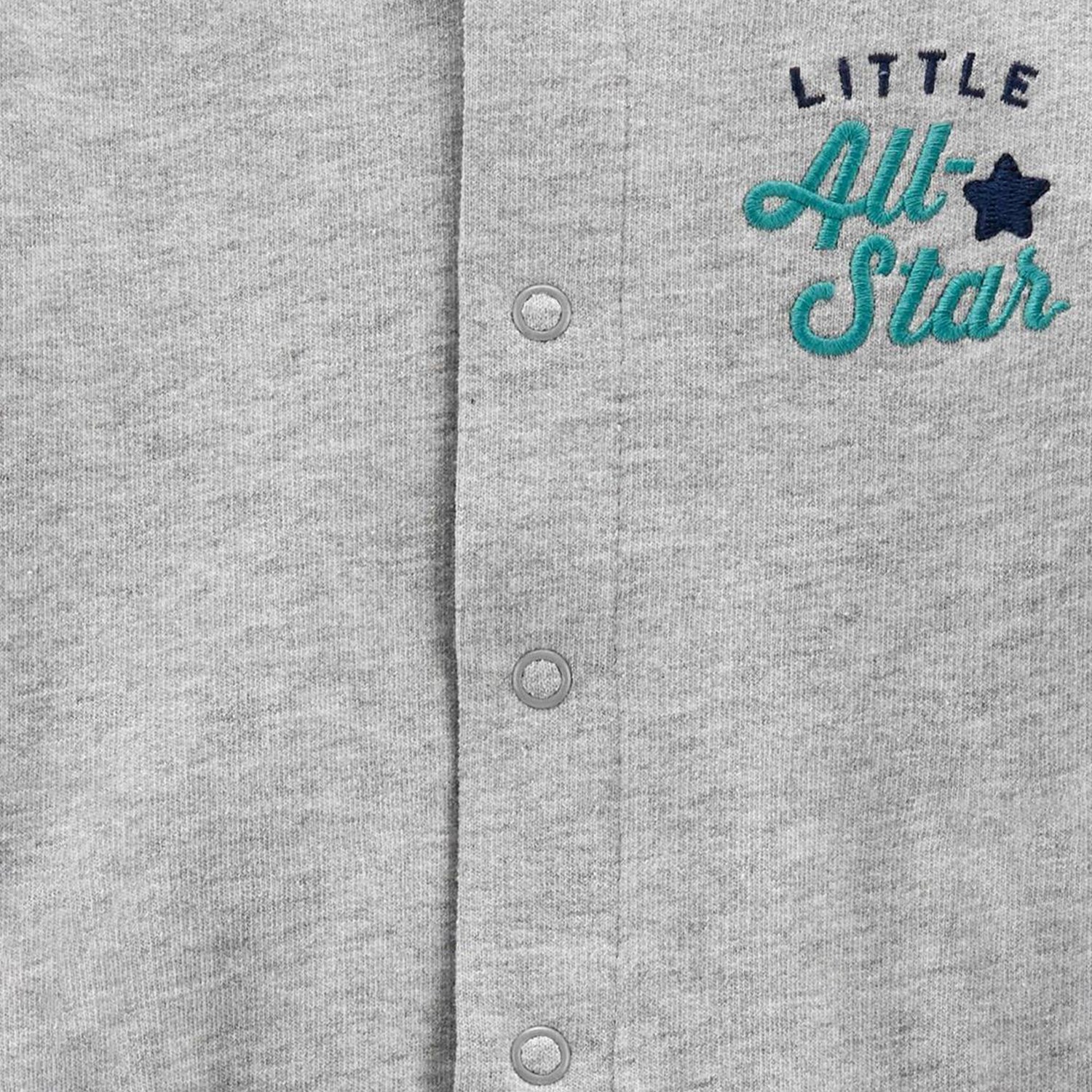 Carter's Little All Star Erkek Bebek Tulumu 1M199310 Gri