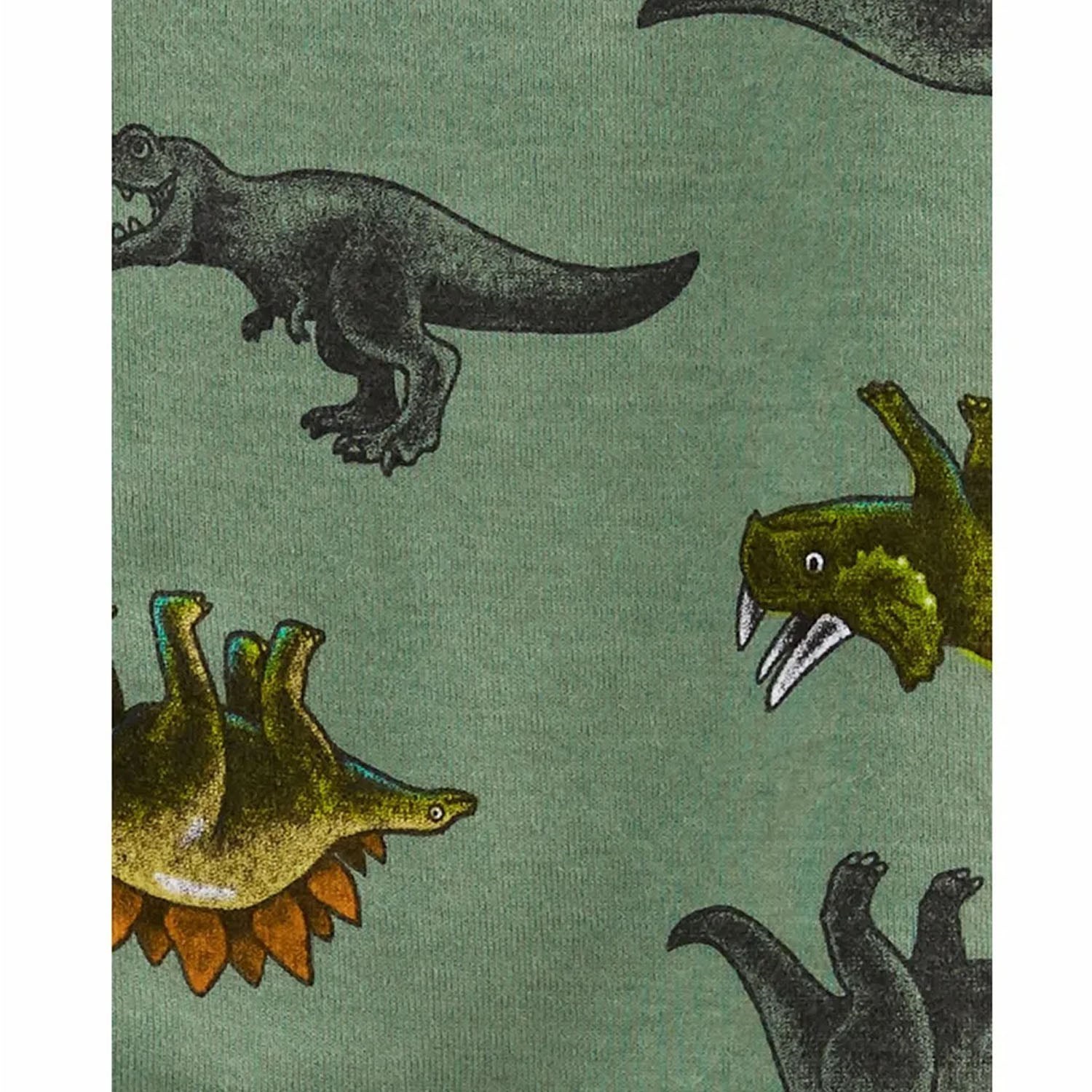 Carter's Dinosaur Erkek Çocuk Pijama Tulumu 2L727510 Yeşil