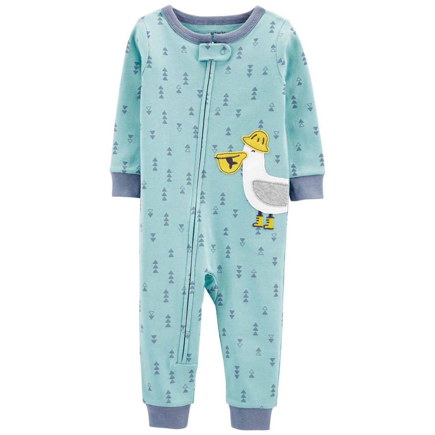 Carter's Pelican Erkek Çocuk Pijama Tulumu 2L728811 Mavi