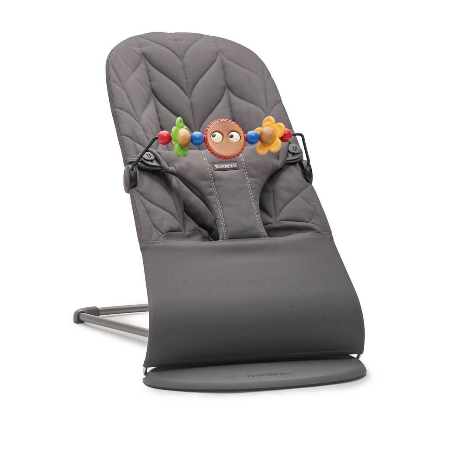 Babybjörn Bliss Ana Kucağı Petal Cotton Oyuncaklı Anthracite