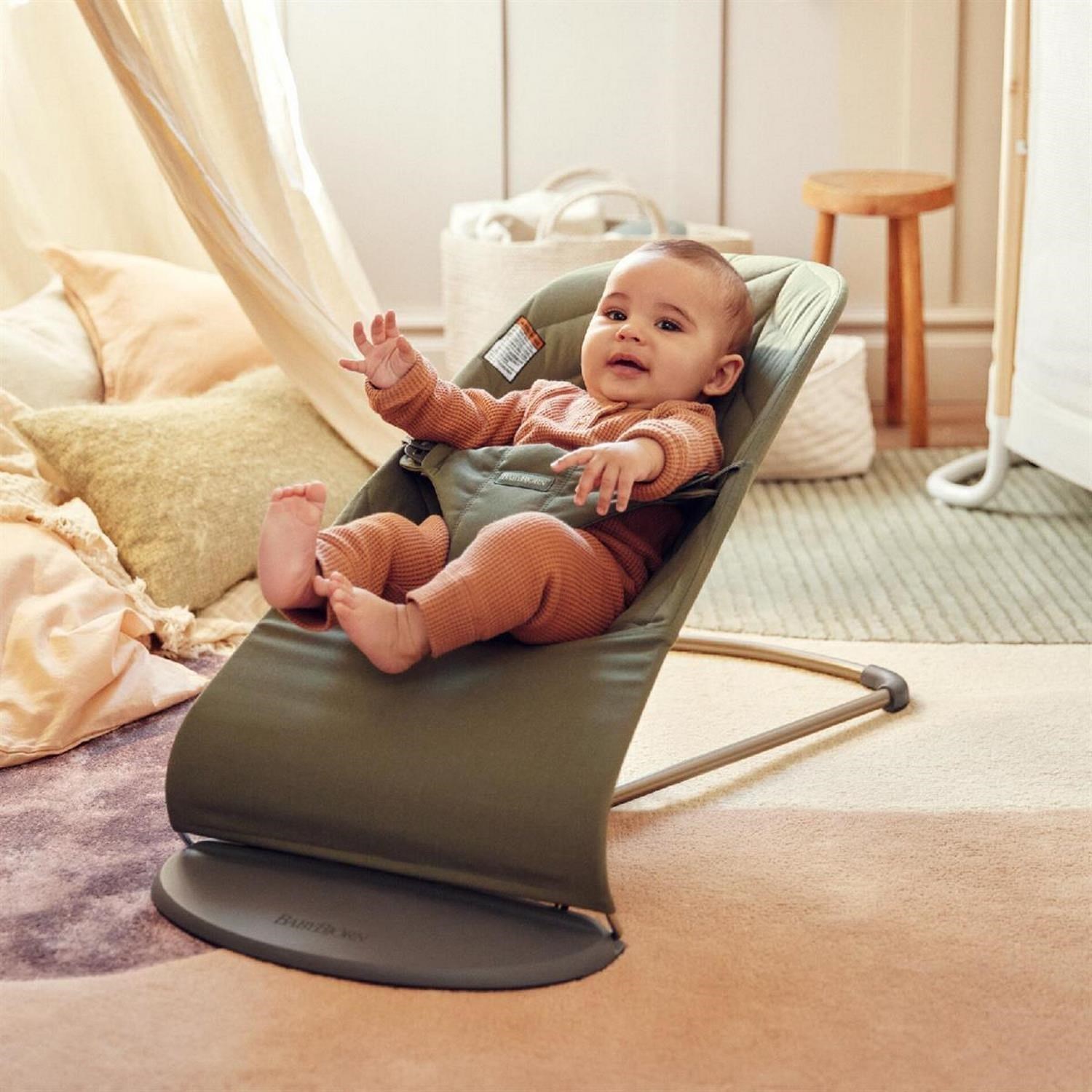 Babybjörn Bliss Ana Kucağı Petal Cotton Dark Green