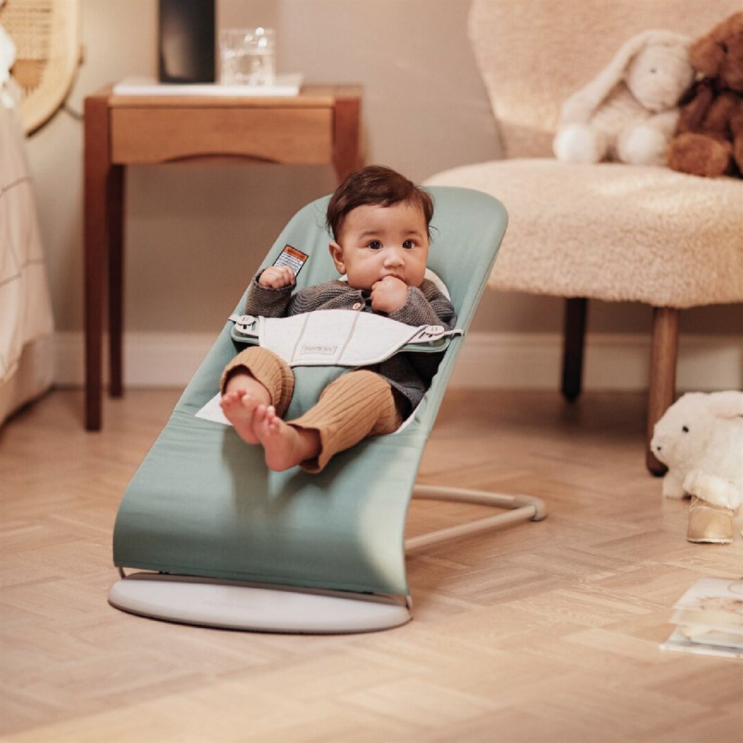 Babybjörn Balance Soft Ana Kucağı Cotton Jersey Light Sage Grey