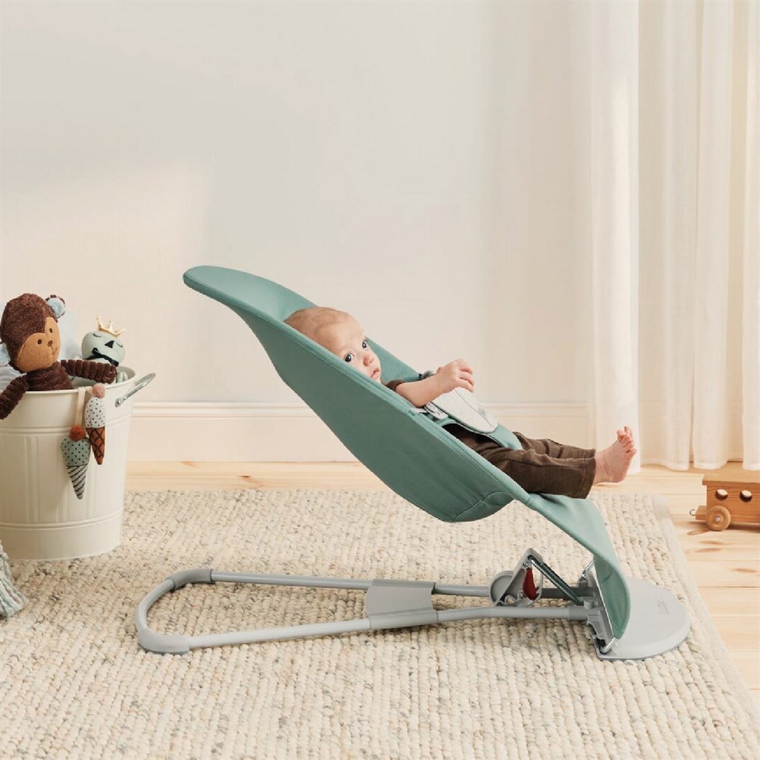 Babybjörn Balance Soft Ana Kucağı Cotton Jersey Light Sage Grey