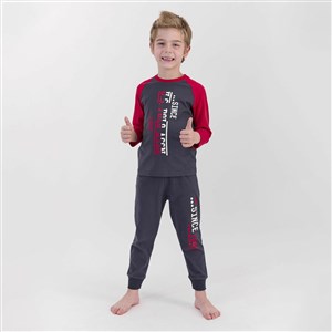 U.S. Polo Assn Erkek Çocuk Pijama Takımı US909-4 Antrasit