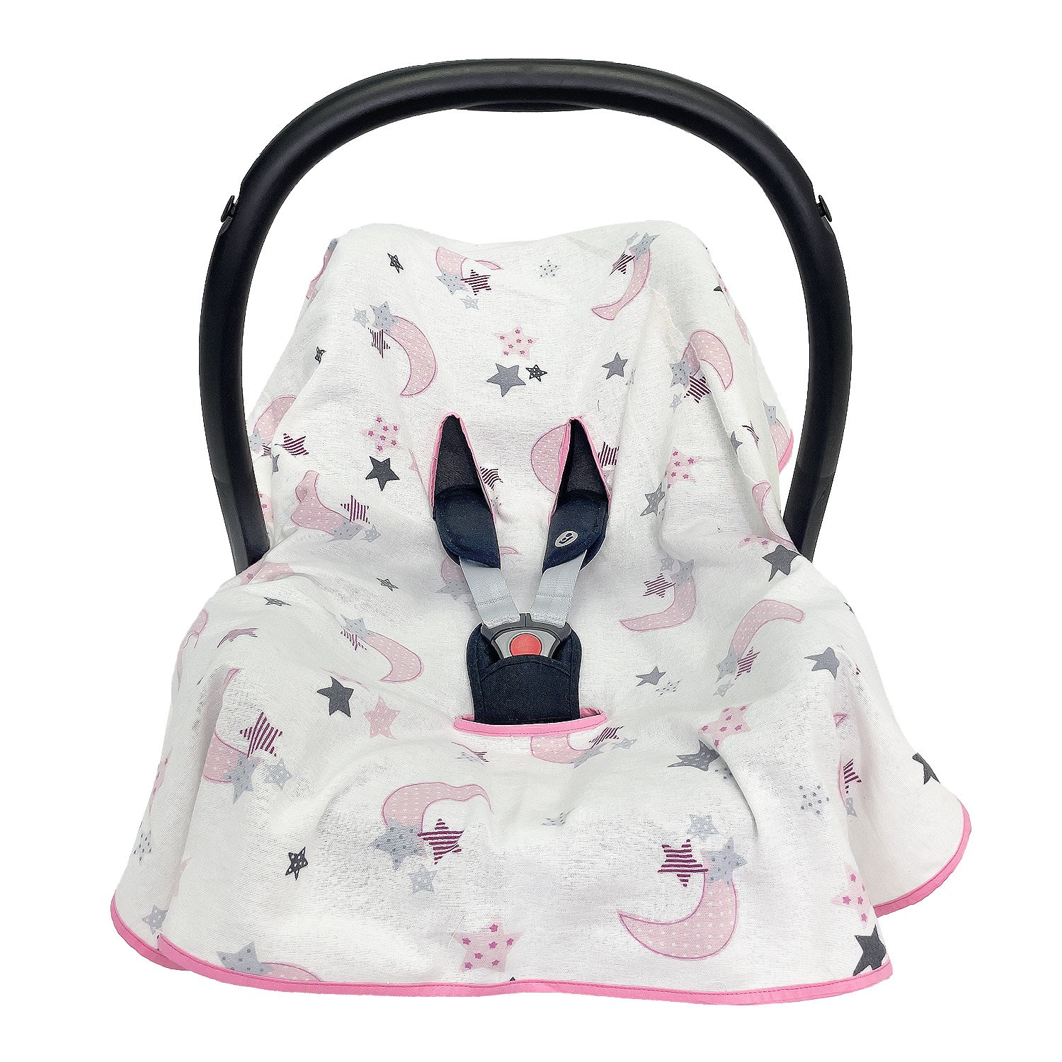 Mynest Ana Kucağı Kılıfı 0-13 Kg 1018 Ekru-Pembe