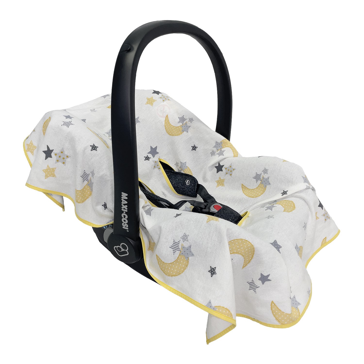 Mynest Ana Kucağı Kılıfı 0-13 Kg 1018 Ekru-Sarı