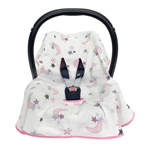 Mynest Ana Kucağı Kılıfı 0-13 Kg 1018 Ekru-Pembe