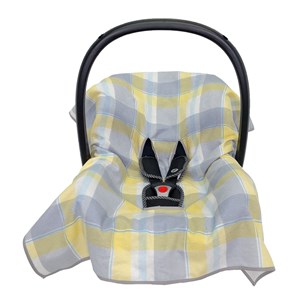 Mynest Ana Kucağı Kılıfı 0-13 Kg 1018 Mavi-Sarı