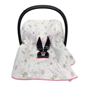 Mynest Ana Kucağı Kılıfı 0-13 Kg 1018 Pembe