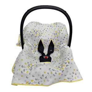 Mynest Ana Kucağı Kılıfı 0-13 Kg 1018 Sarı-Gri