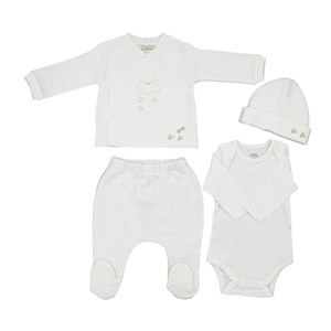 İdil Baby Hırkalı Bebek Takımı 14957 Şeker