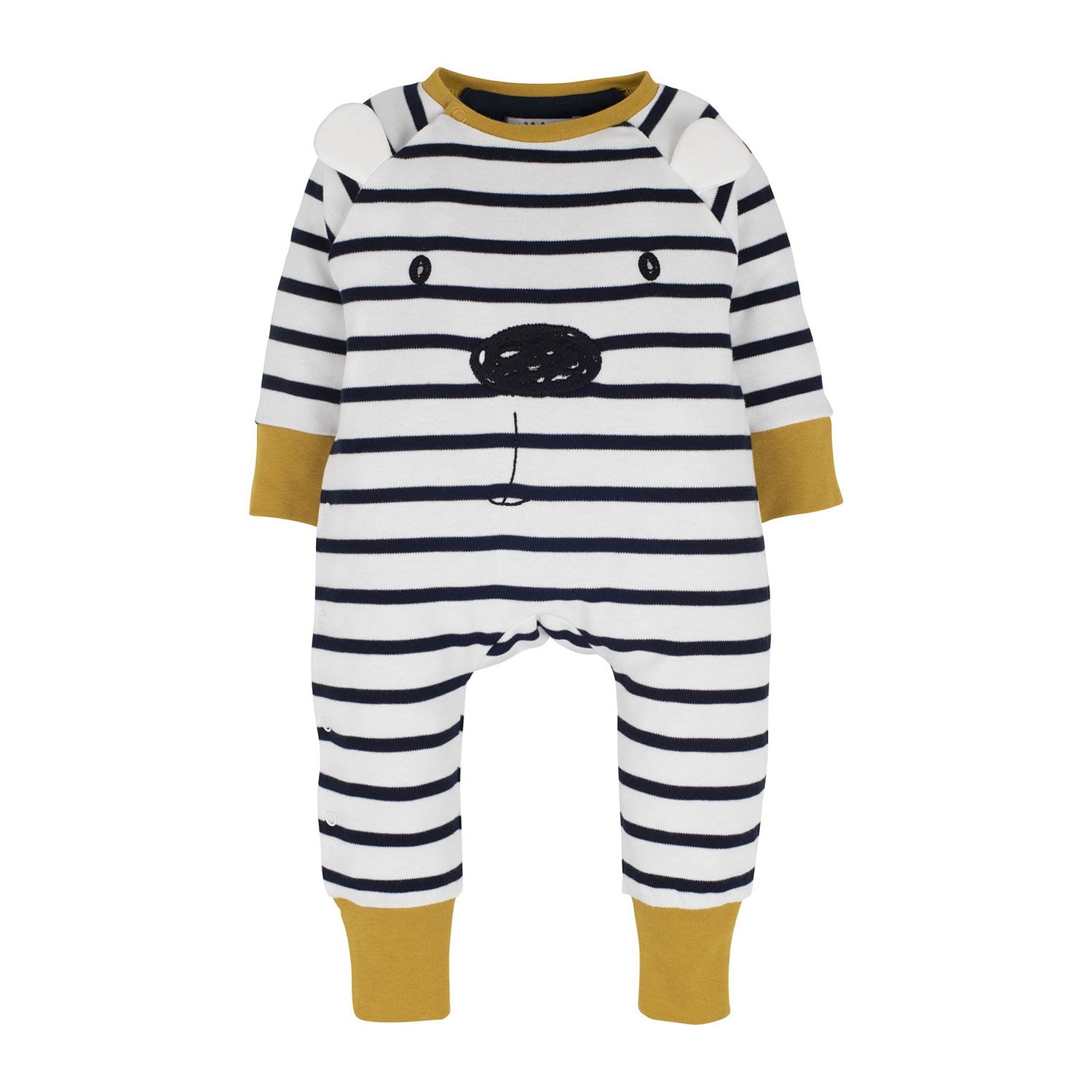İdil Baby Bebek Tulum Takımı 15023 Çizgili