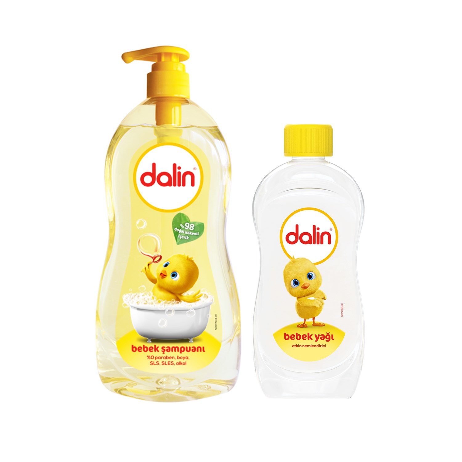 Dalin Klasik Bebek Şampuanı 700 ml + 100 ml Bebek Yağı Hediyeli 