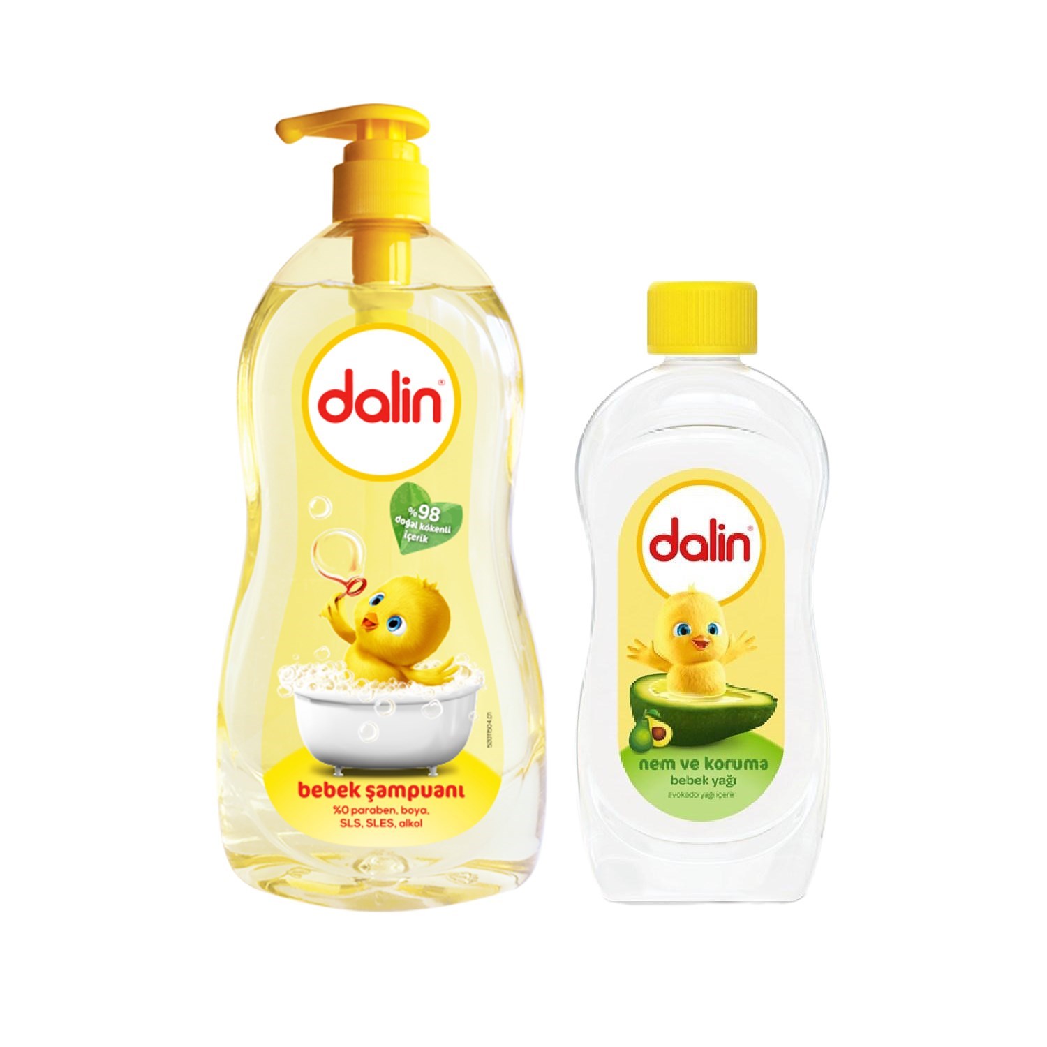 Dalin Klasik Bebek Şampuanı 700ml + 100ml Nem ve Koruma Yağı 