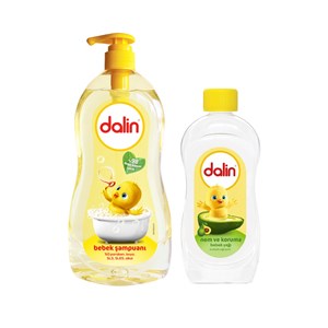 Dalin Klasik Bebek Şampuanı 700ml + 100ml Nem ve Koruma Yağı 