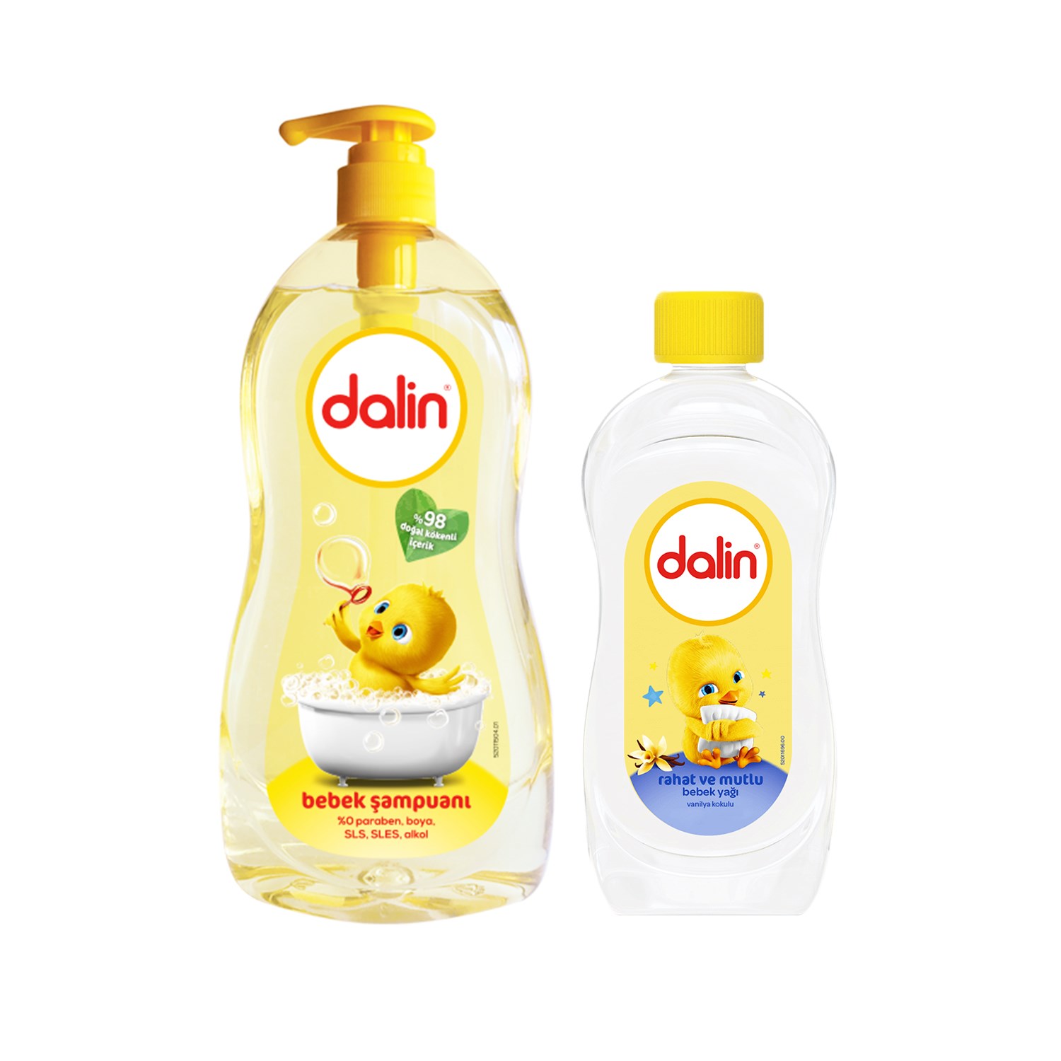 Dalin Klasik Bebek Şampuanı 700 ml + 100 ml Mutlu Bebek Yağı 