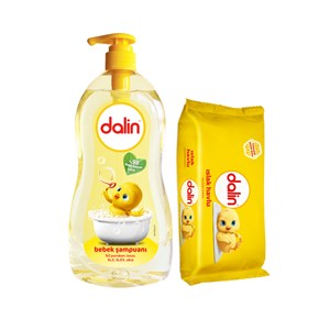 Dalin Klasik Bebek Şampuanı 700 ml + 56'lı Islak Mendil Hediyeli 