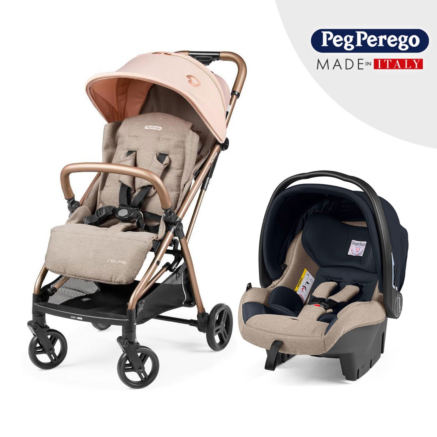 Peg Perego Selfie Travel Sistem Bebek Arabası Mon Amour