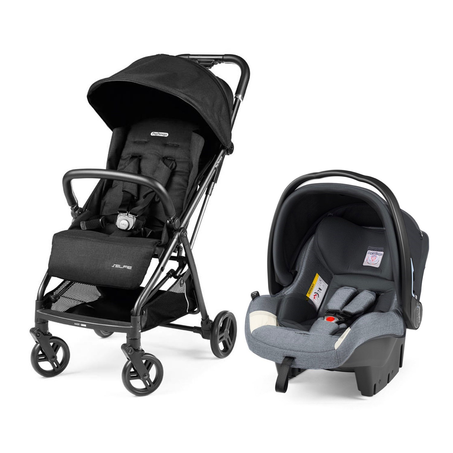 Peg Perego Selfie Travel Sistem Bebek Arabası Onyx 