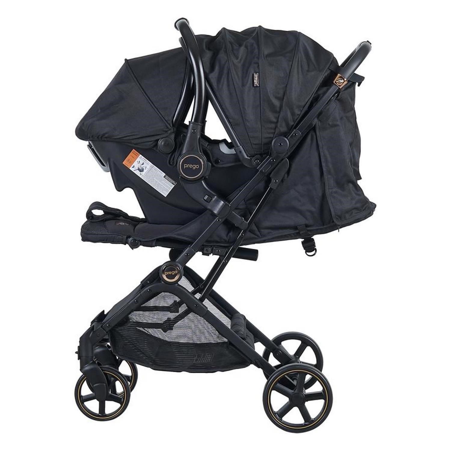 Prego Solo Travel Bebek Arabası 2032 Siyah